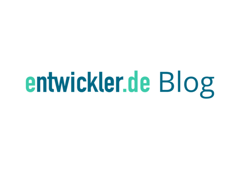 Logo vom entwickler de Blog